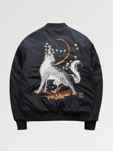 Bomber Souvenir 'Kitsune Embroidery'