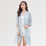 Cardigan Long Femme Été 'Yuriko'
