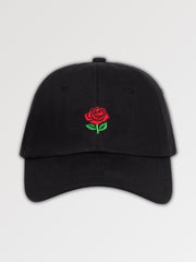 casquette avec une rose