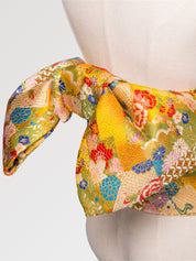 ceinture obi jaune