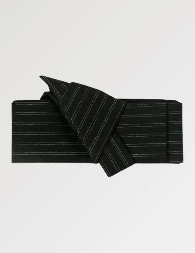 Une ceinture obi en coton épais pour homme afin d'équiper votre yukata ou kimono