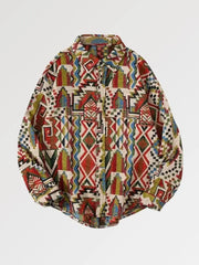 chemise imprimé vintage