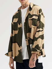 Chemise Large Homme 'Camo Okiro'