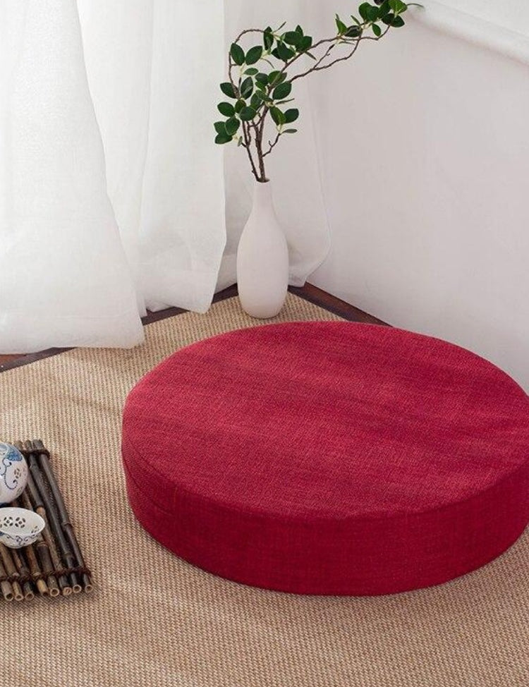 Coussin Japonais Rond 'Yehuga'