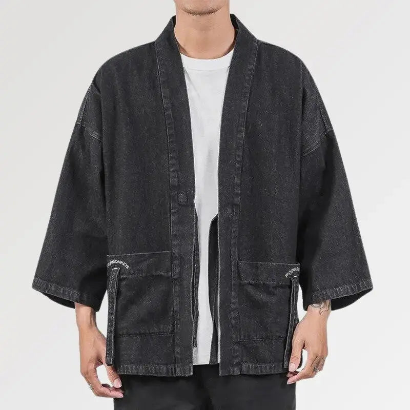 Denim Kimono Jacket
