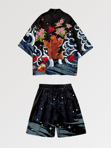 Ensemble de Kimono 'Koi x Sakura'