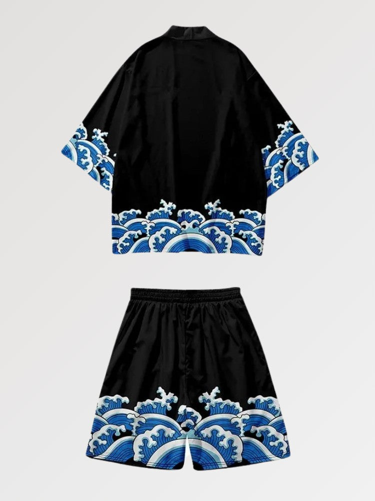 Ensemble de Kimono 'Mid Wave'