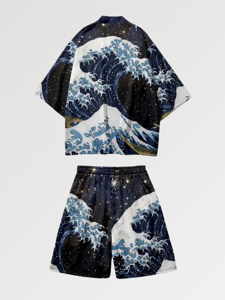 Ensemble de Kimono 'The Big Wave'