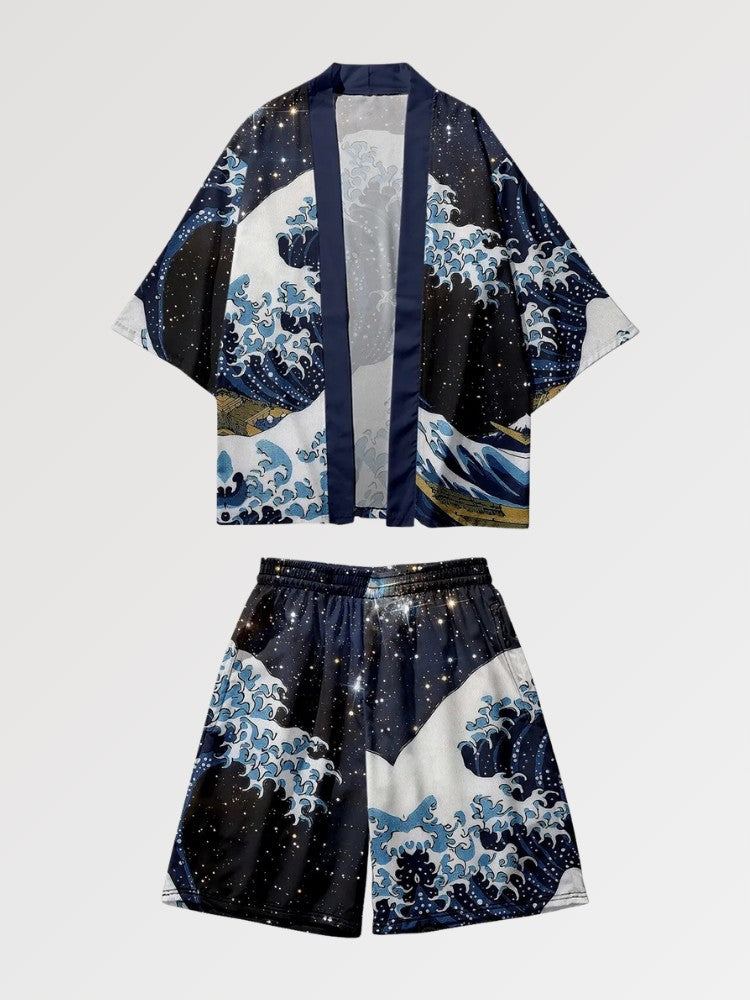 Ensemble de Kimono 'The Big Wave'