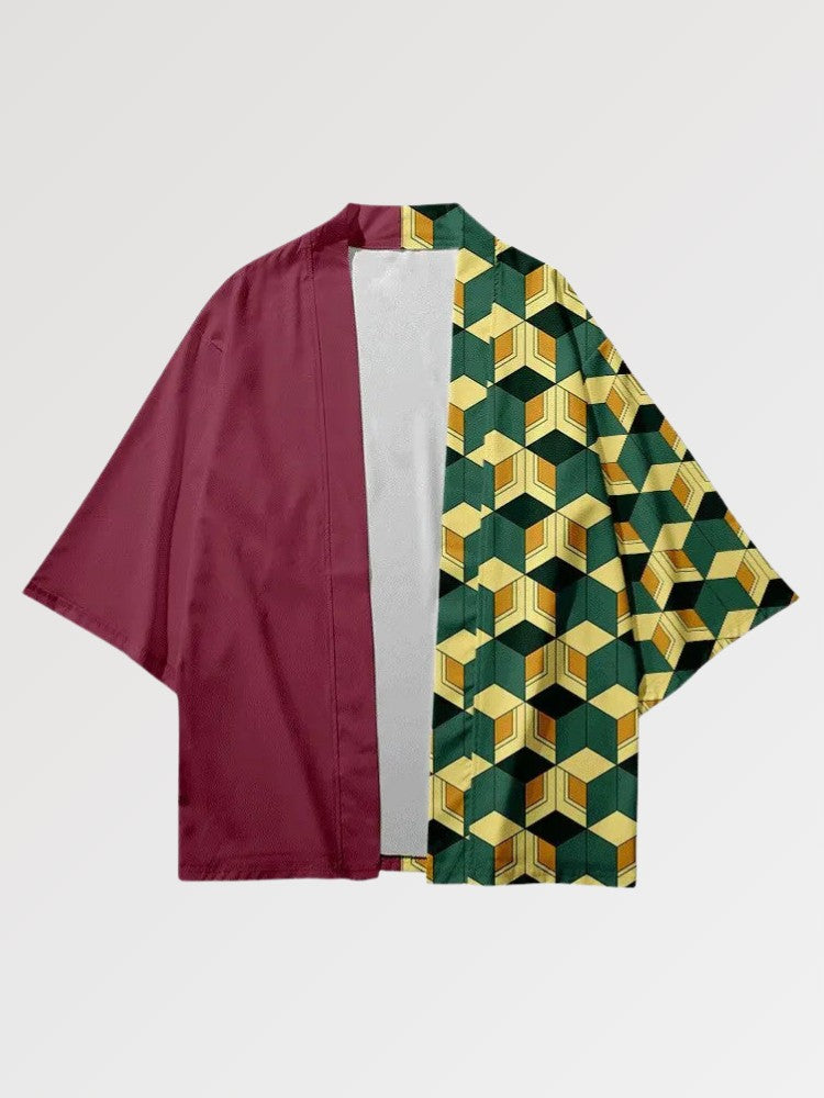 Haori Demon Slayer 'Édition Kaito'