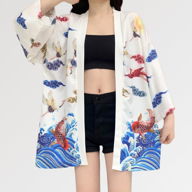 Haut Kimono Femme &