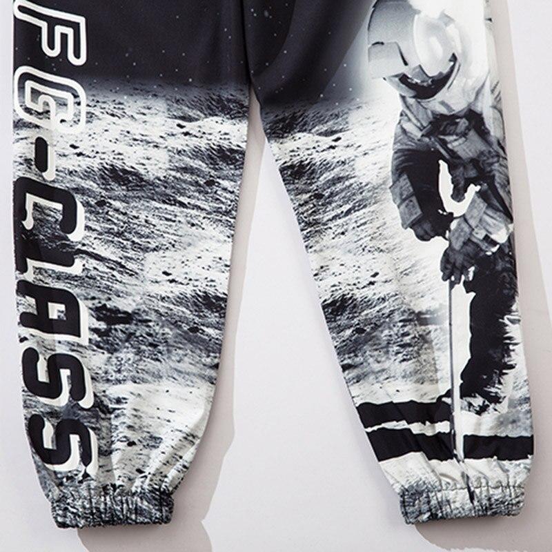 Hip Hop Streetwear Sweatpants Spaceman Letter Printed Baggy Pants 2021 Men Harajuku Summer Track Pants Joggers Harem Trousers Japanstreet