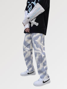 Jean Tie and Dye Homme 'Springfit'
