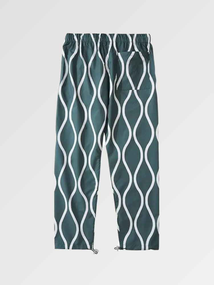 Jogging Vert Homme 'Rich Record'