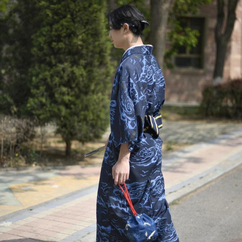 Kimono Ancien Japonais 'Hakinama'