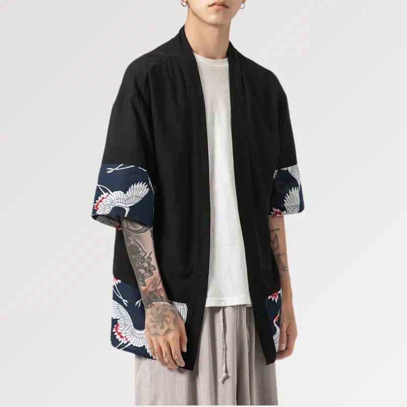 Kimono Cardigan Homme 'Hisashi'
