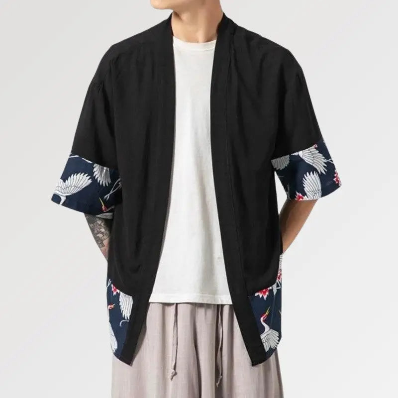 Kimono Cardigan Homme 'Hisashi'