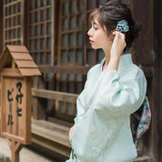 Kimono Femme Japonais Traditionnel 'Kyou'