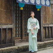 Kimono Femme Japonais Traditionnel 'Kyou'