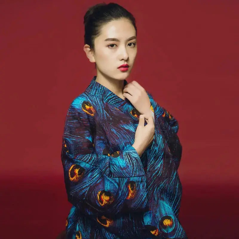 Kimono Femme Style Japonais 'Sanaé'