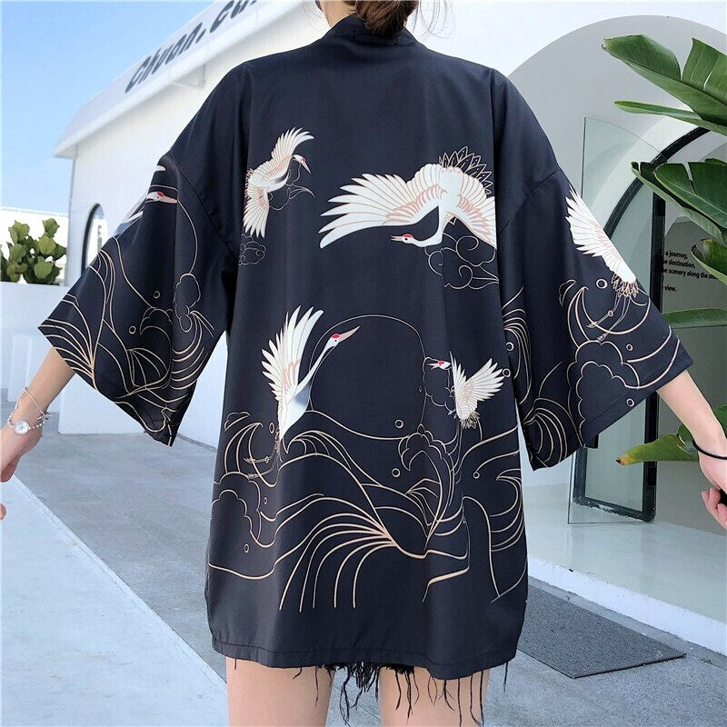Kimono Femme Veste 'Setsuko'