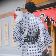 Kimono Homme Blanc 'Higashine'