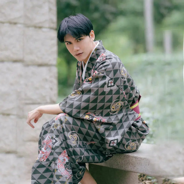 Kimono Homme Japonais Samourai &