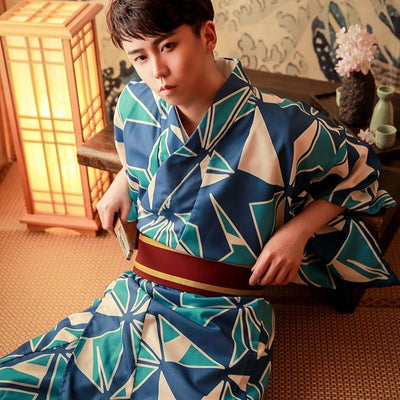 Kimono Homme Moderne 'Toyoashi'