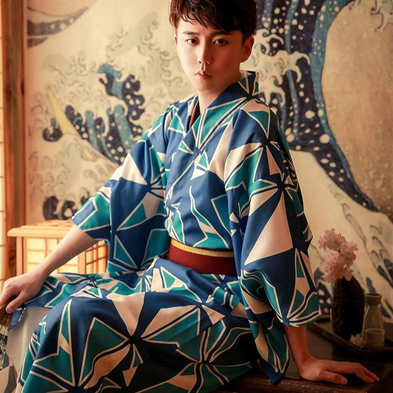 Kimono Homme Moderne 'Toyoashi'