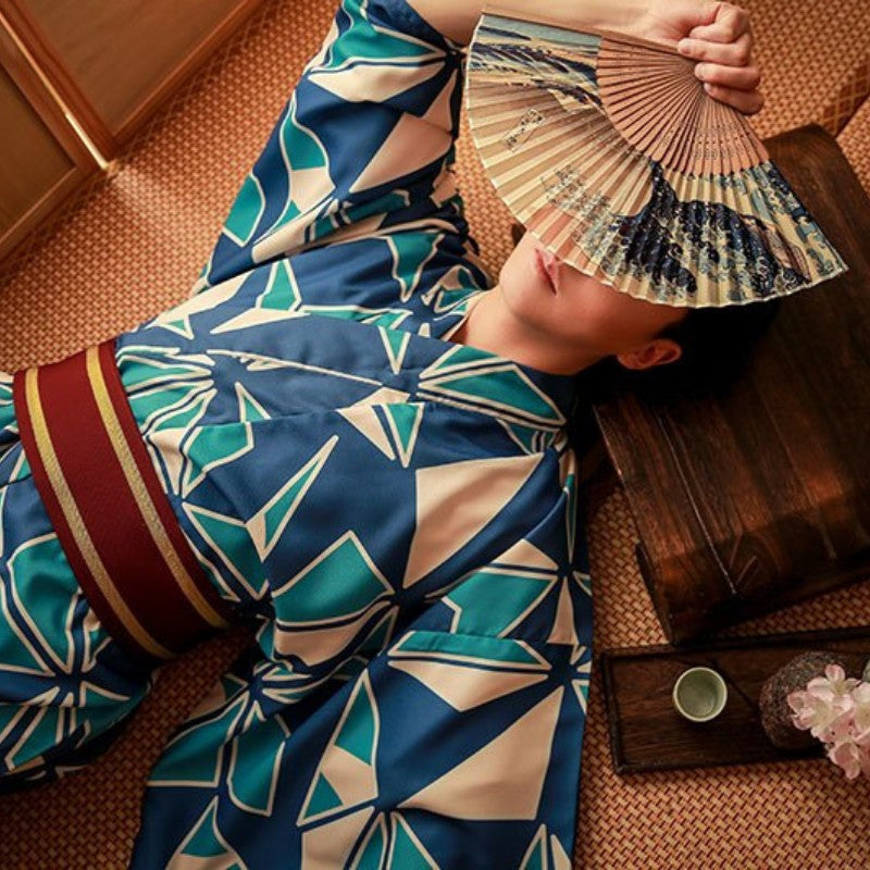 Kimono Homme Moderne 'Toyoashi'