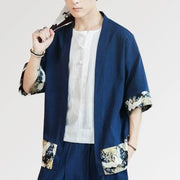 Élégant Kimono pour Homme sous forme de Veste