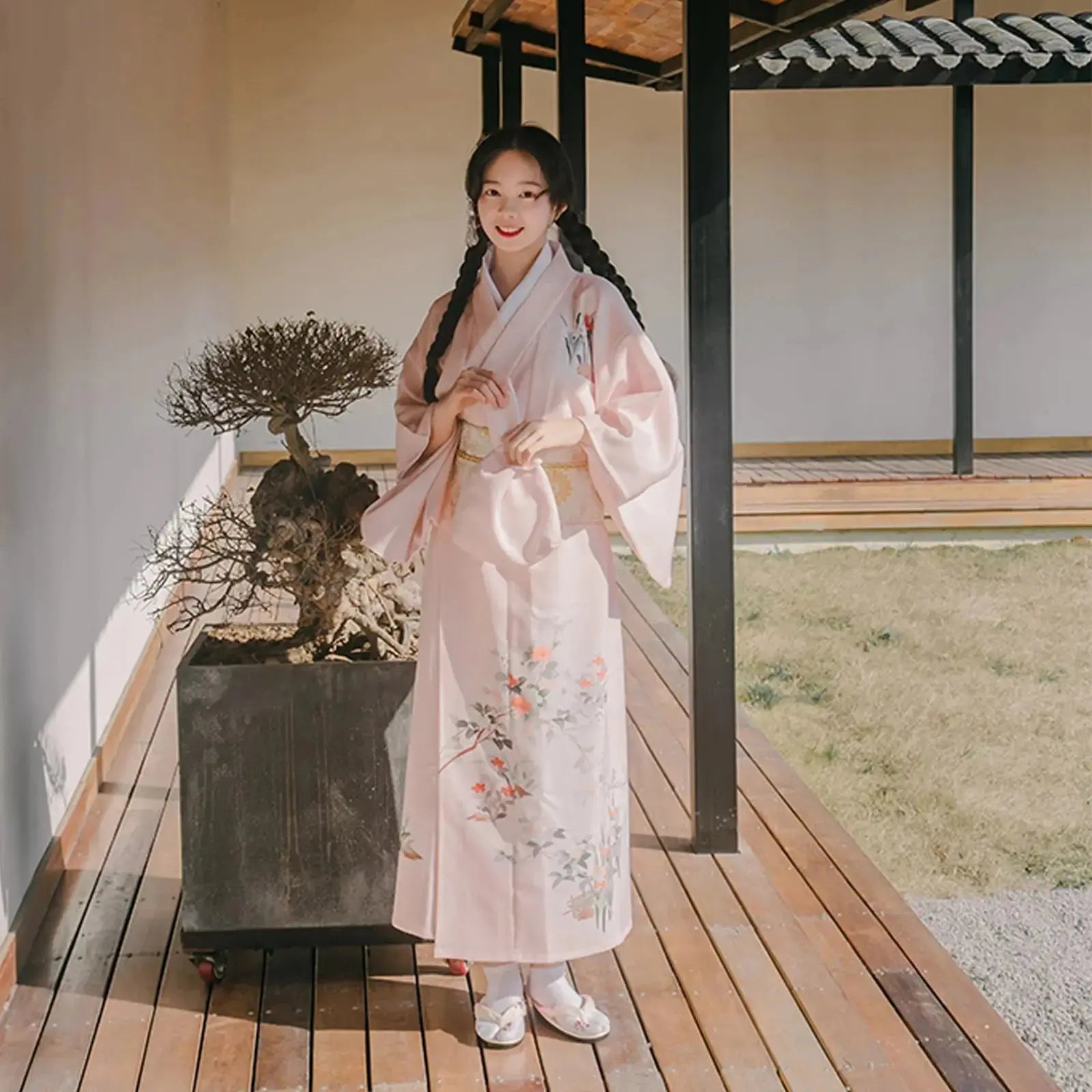 Kimono Japonais Femme 'Hachioji'