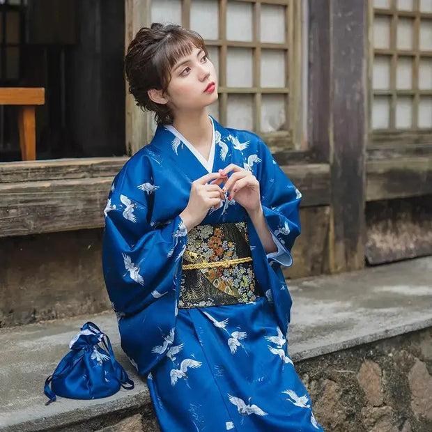 Kimono Japonais pour Femme d&