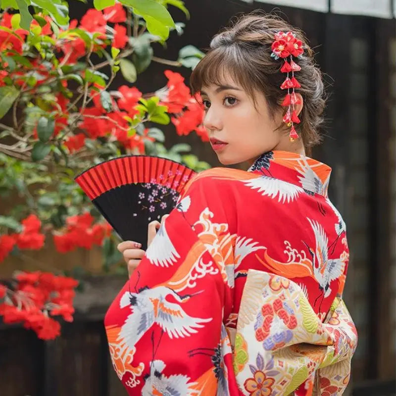 Kimono Japonais Femme 'Shinjuku'