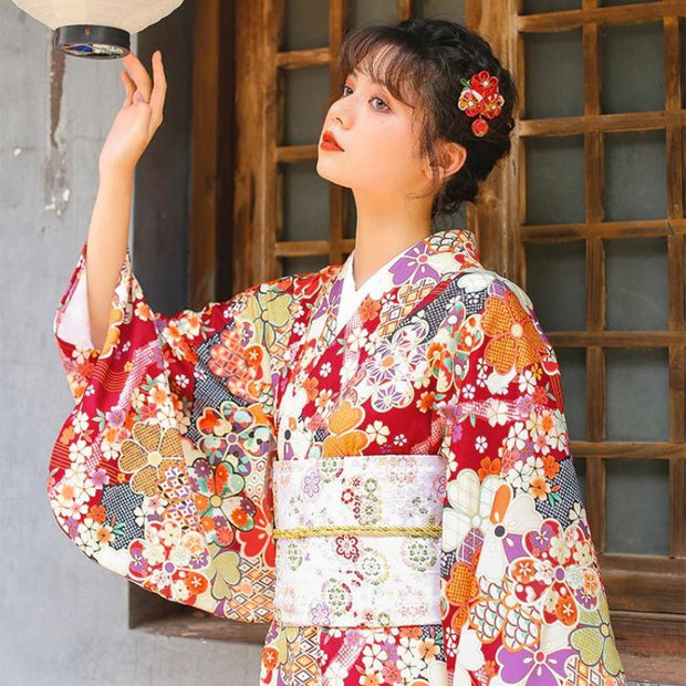 Véritable Kimono Japonais Femme