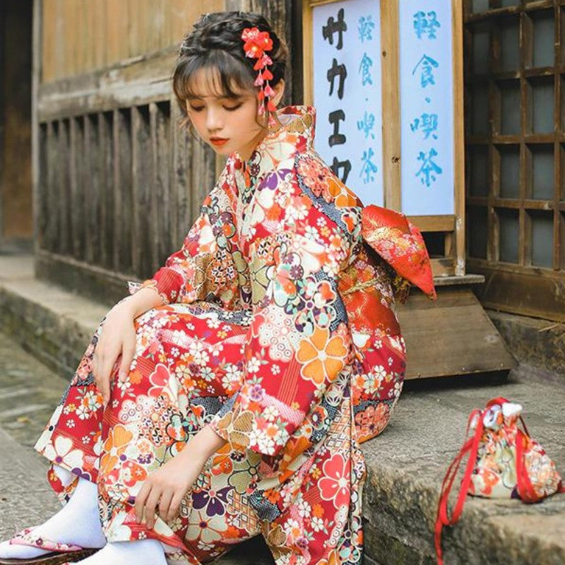 Kimono Japonais Femme 'Kimitsu'