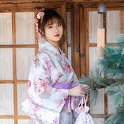 Kimono Japonais Femme Kawaii 'Komotori'