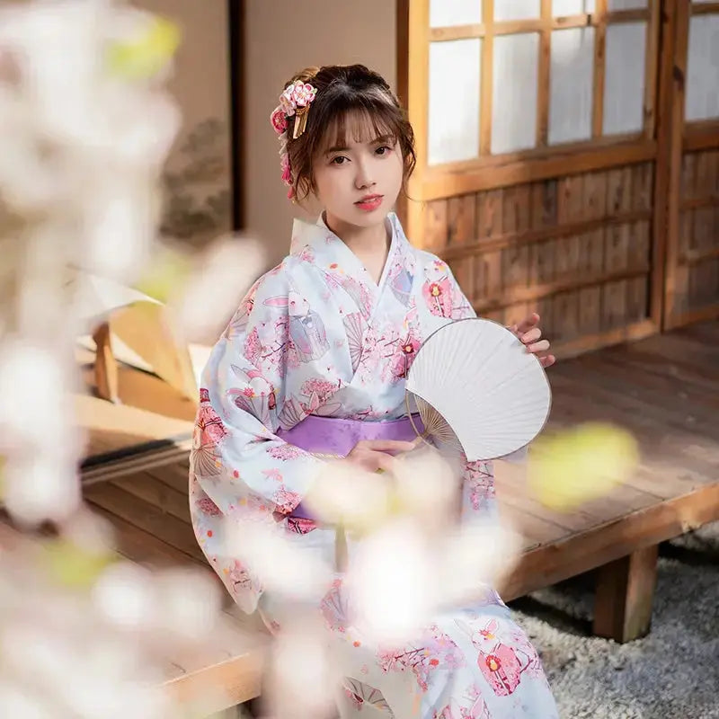 Kimono Japonais Femme Kawaii