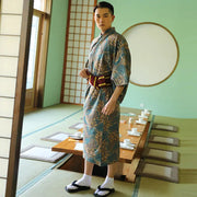 Kimono Japonais Homme Soie 'Koniya'