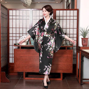 Kimono Japonais Long Femme 'Miyuki'