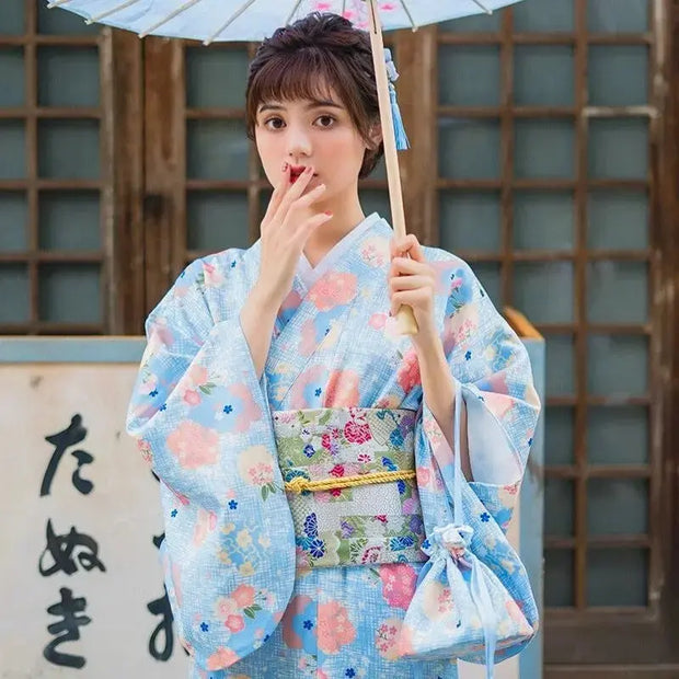 Kimono Japonais Traditionnel Femme &