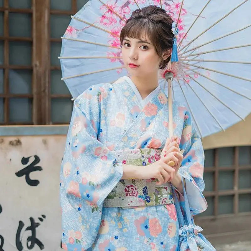 Kimono Japonais Traditionnel Femme