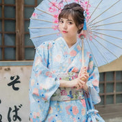 Kimono Japonais Traditionnel Femme