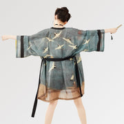 Kimono Mi Long Femme 'Amaya'