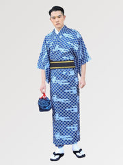 Kimono Motif Japonais 'Ikkamari'