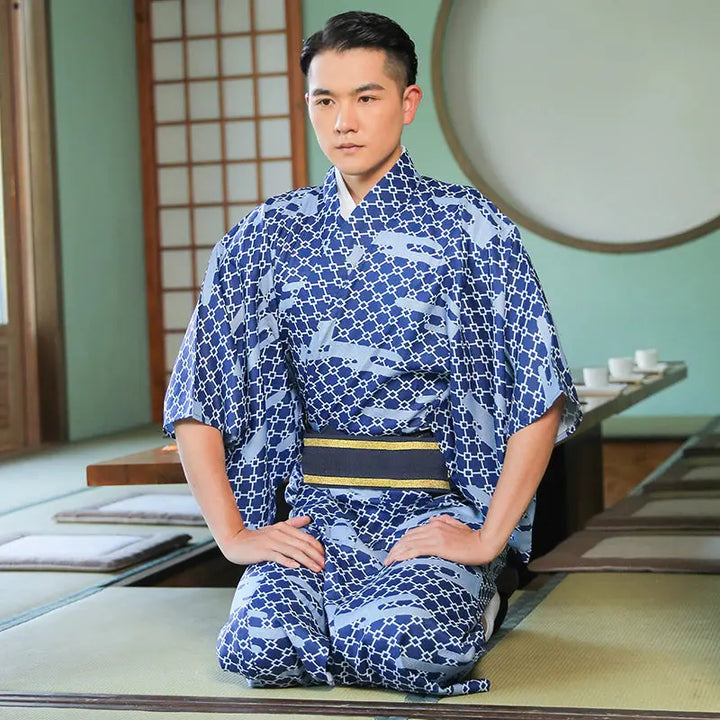 Kimono au Motif Japonais