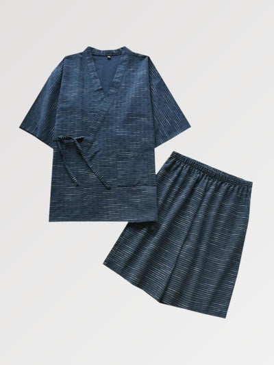 Authentique kimono pyjama pour homme en coton