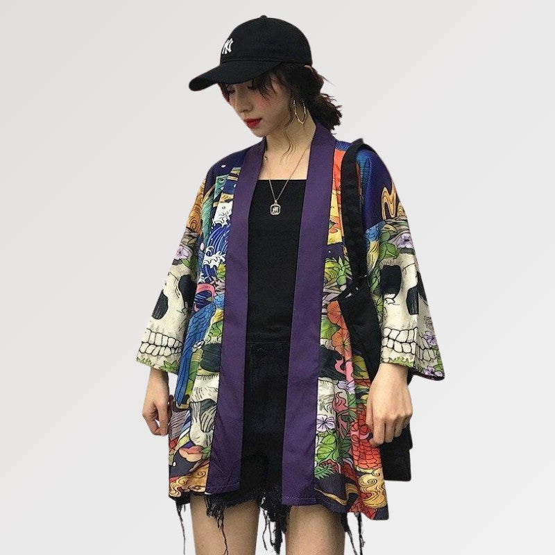 Kimono Tête de Mort 'Zugaikotsu'