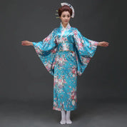 Kimono Traditionnel Japonais Femme 'Nori'