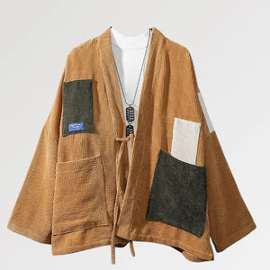 Kimono Velours Brodé 'Akidori'